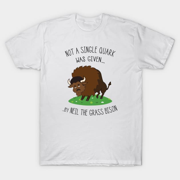 Neil deGrasse Tyson / Bison T-Shirt by IncognitoMode